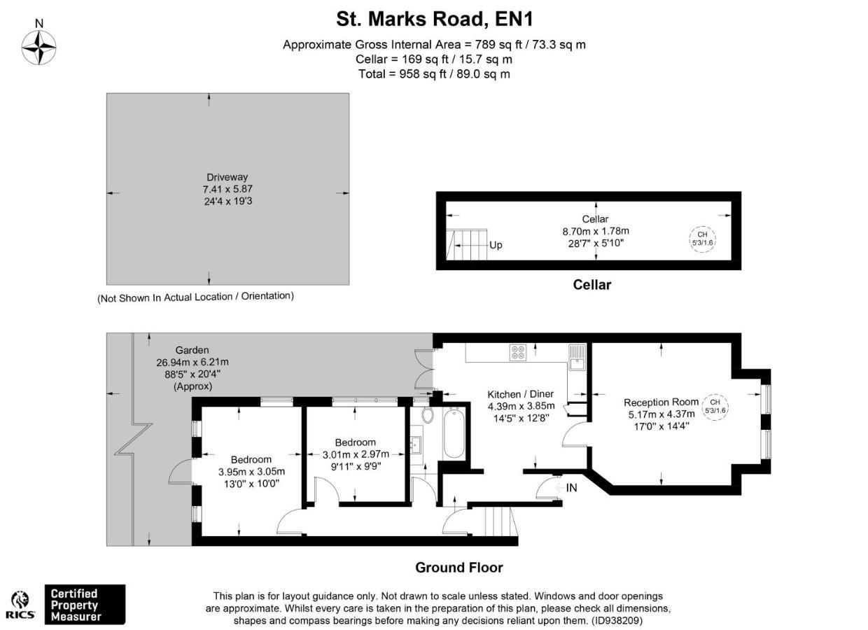 Two Bed Flat In Bush Hill Park Apartment Enfield Bagian luar foto